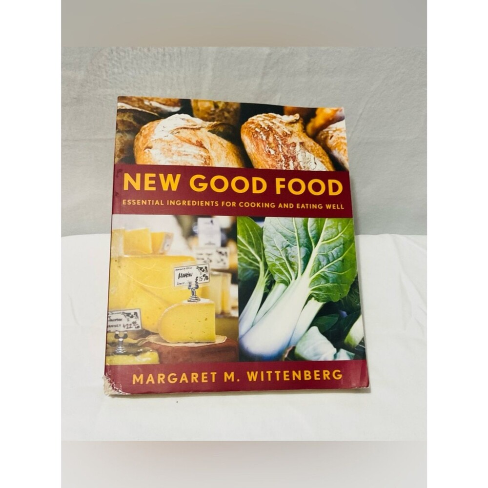 New Good Food by Margaret M. Wittenberg - Cookbook, Red & Yellow Cover